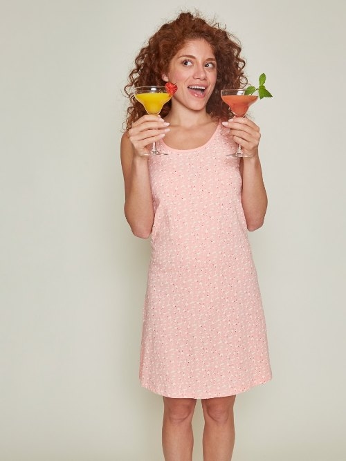 Charlie Choe Fresh Summer Nights pink nachtkleid
