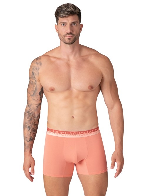 Muchachomalo Solid  blau baumwoll-boxershort