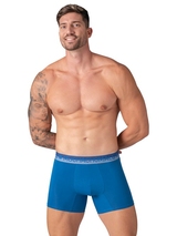 Muchachomalo Solid  blau baumwoll-boxershort