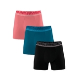 Muchachomalo Solid  schwarz baumwoll-boxershort