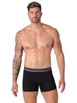 Muchachomalo Solid  grau baumwoll-boxershort