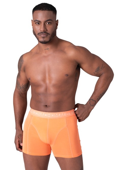 Muchachomalo Solid  orange boxershort