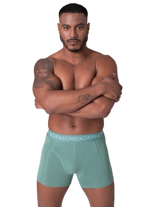 Muchachomalo Solid  orange boxershort