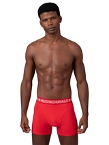Muchachomalo Solid  blau/pink boxershort