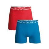 Muchachomalo Solid  blau/pink boxershort