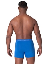 Muchachomalo Solid  schwarz/blau boxershort