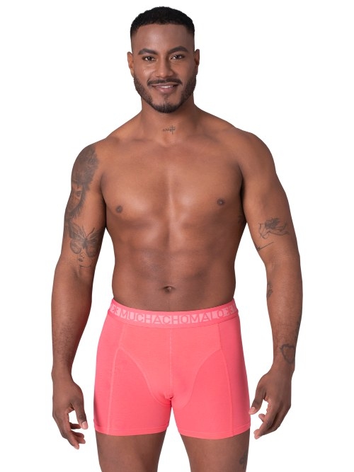 Muchachomalo Solid  grün/pink boxershort