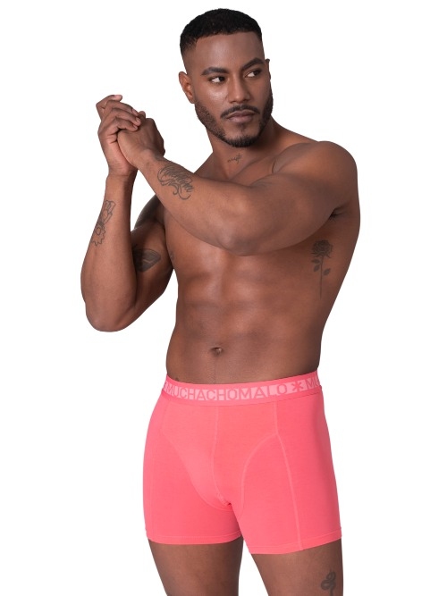 Muchachomalo Solid  grün/pink boxershort