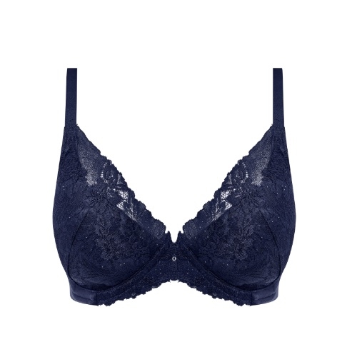 Wacoal Dessous Most Divine blau vorgeformter bh