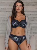 Fantasie-Dessous Lucia navy-blau vorgeformter bh