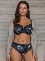 Fantasie-Dessous Lucia navy-blau slip