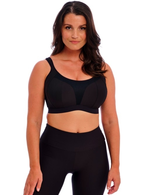Fantasie-Dessous Elevate schwarz sport bh