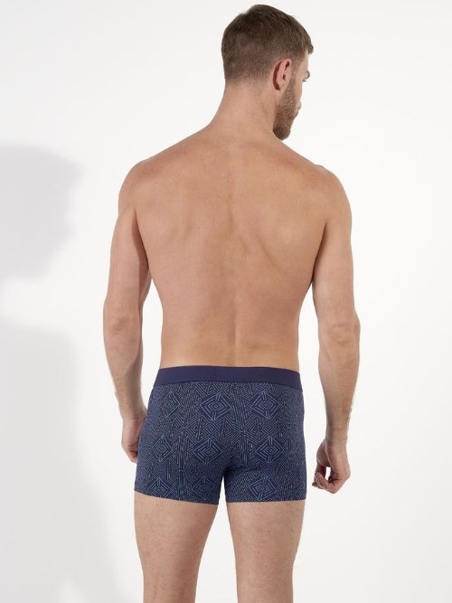 HOM Jay navy-blau boxershort