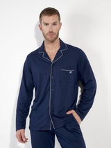 HOM Rafael navy-blau pyjama
