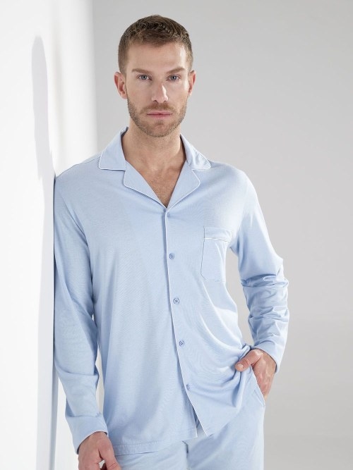 HOM Rafael blau pyjama