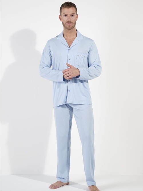 HOM Rafael blau pyjama