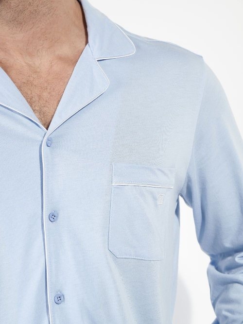 HOM Rafael blau pyjama