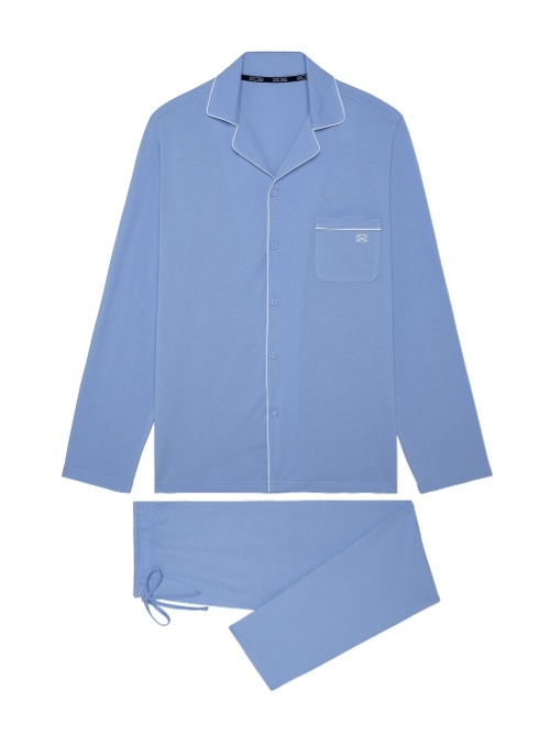 HOM Rafael blau pyjama