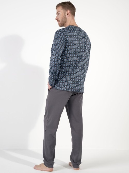 HOM Aloys grau pyjama
