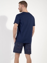 HOM Broceliande navy-blau pyjama