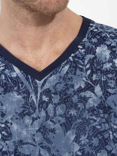 HOM Compiegne navy-blau pyjama