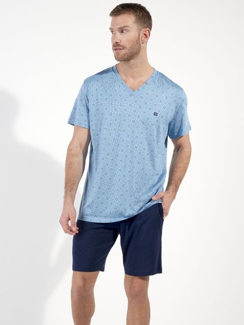 HOM Walter blau pyjama