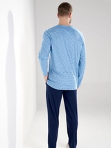 HOM Walter blau pyjama