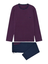 HOM Carson navy-blau pyjama