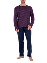 HOM Carson navy-blau pyjama