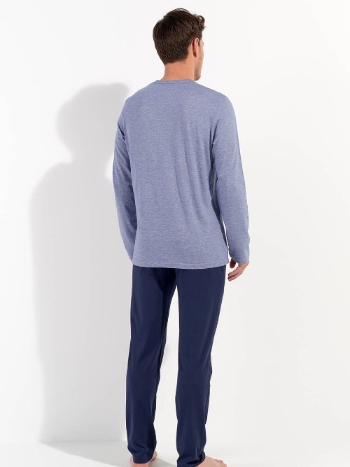 HOM Modal Comfort navy-blau pyjama