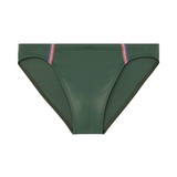 HOM Swimwear Nautical Cup khaki badeslip