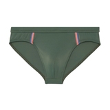 HOM Bademode Nautical Cup khaki badeslip