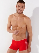 HOM Bademode Nautical Cup rot schwimmboxer