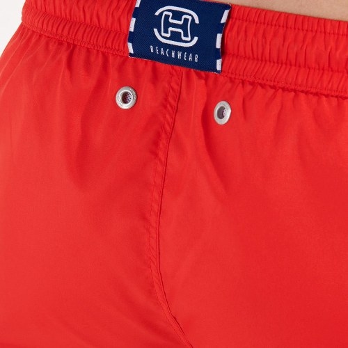 HOM Bademode Nautical Cup rot badehose