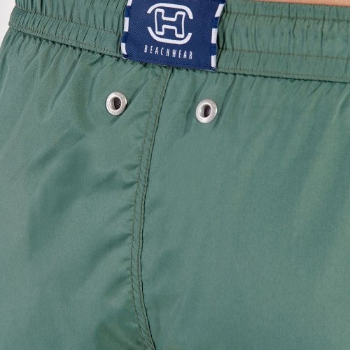 HOM Bademode Nautical Cup khaki badehose