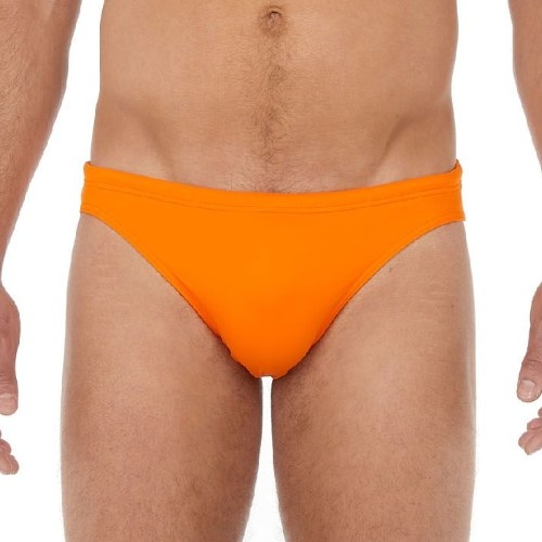 HOM Bademode Sea Life orange badeslip