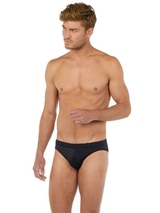 HOM Swimwear Sea Life schwarz badeslip