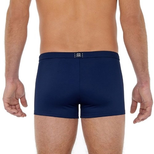 HOM Bademode Sea Life navy-blau schwimmboxer