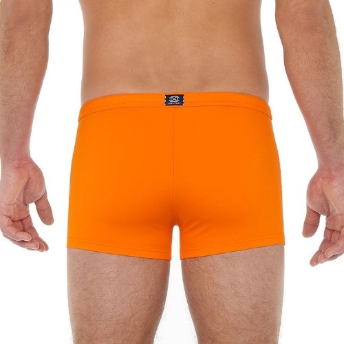 HOM Bademode Sea Life orange schwimmboxer