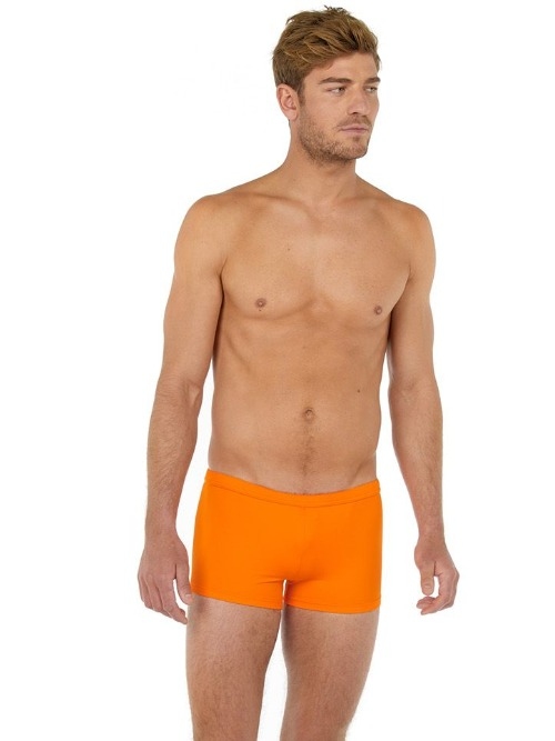 HOM Bademode Sea Life orange schwimmboxer
