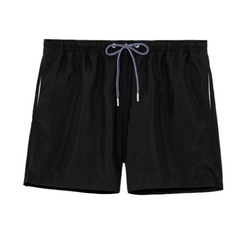 HOM Swimwear Sea Life schwarz badehose