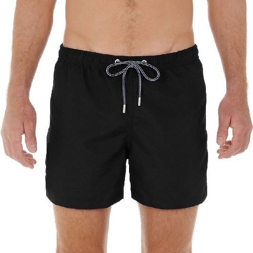 HOM Bademode Sea Life schwarz badehose