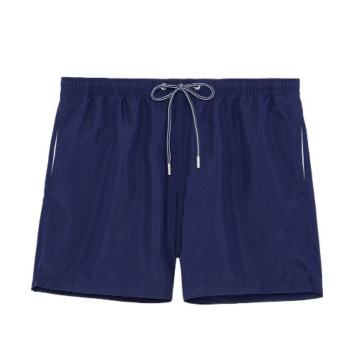 HOM Swimwear Sea Life navy-blau badehose
