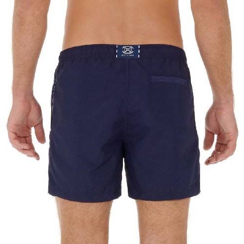 HOM Bademode Sea Life navy-blau badehose
