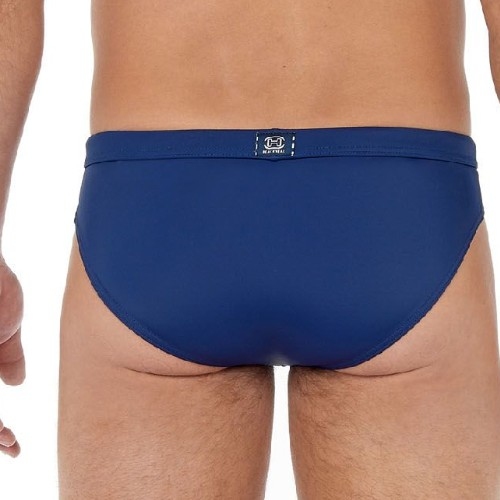 HOM Bademode Sea Life navy-blau badeslip