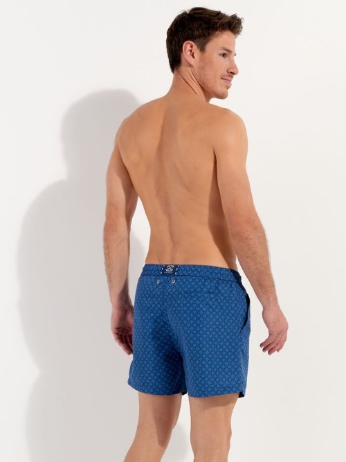 HOM Bademode Hendaye blau badehose