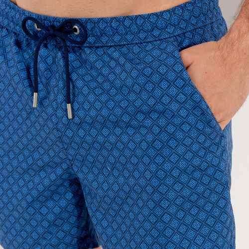 HOM Bademode Hendaye blau badehose