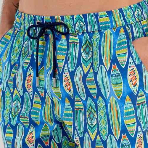 HOM Bademode Marbella blau badehose