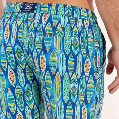 HOM Bademode Marbella blau badehose