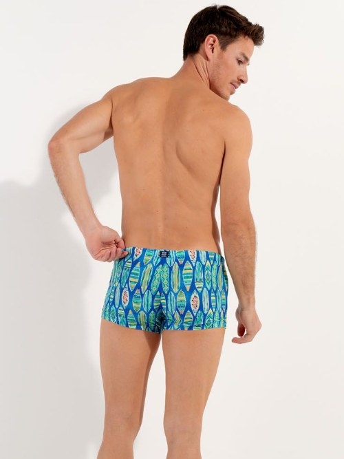 HOM Bademode Marbella blau schwimmboxer